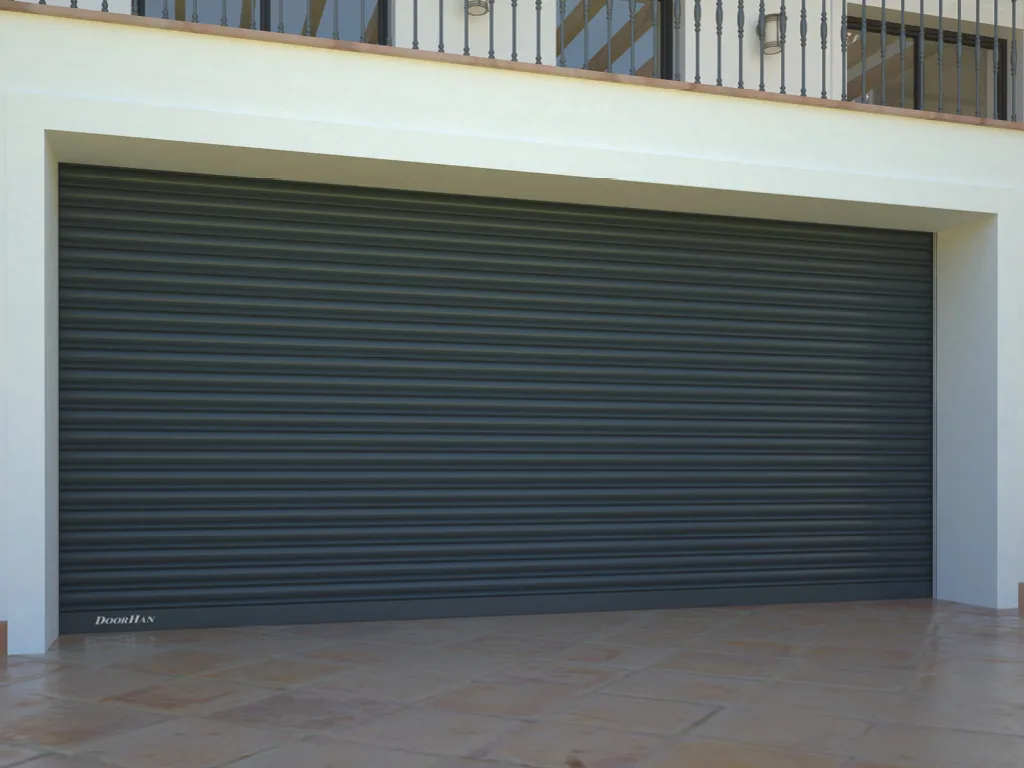 Rolling gates made of steel profiles (burglary-resistant) RHS117/08, RHS117P/08 with internal electric drive