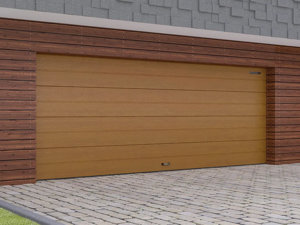 Sectional garage sectional doors with torsion mechanism RSD02