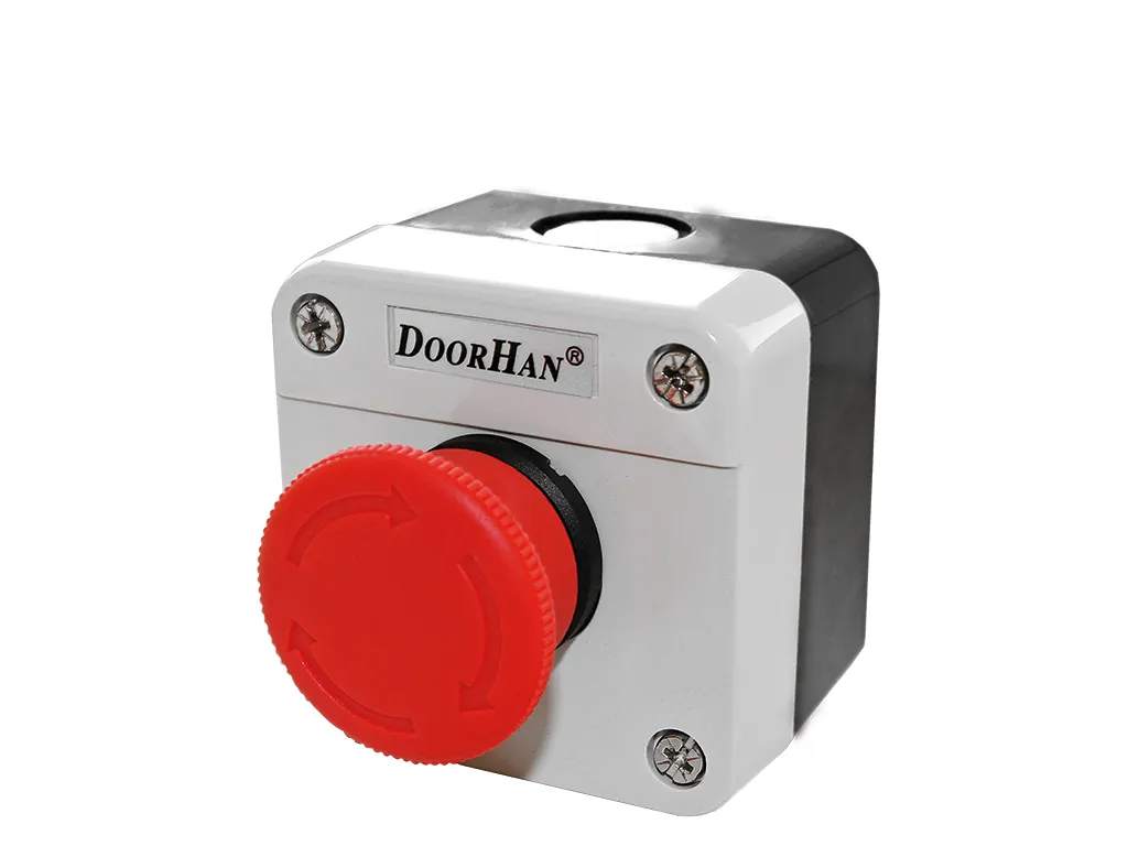 STOP button for emergency stop of the drive